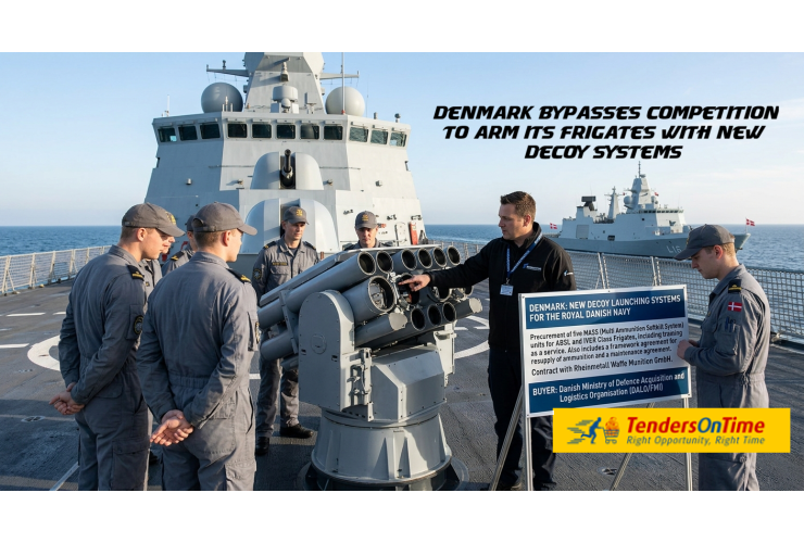 The Danish Ministry of Defence Materiel and Procurement Agency (FMI) contract with Rheinmetall Waffe Munition GmbH for the procurement of a new Decoy Launching System for the Danish Navy